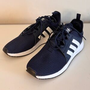 Adidas Men’s X_PLR Running Shoes, Navy White, Sz 5.5, Style CQ2965